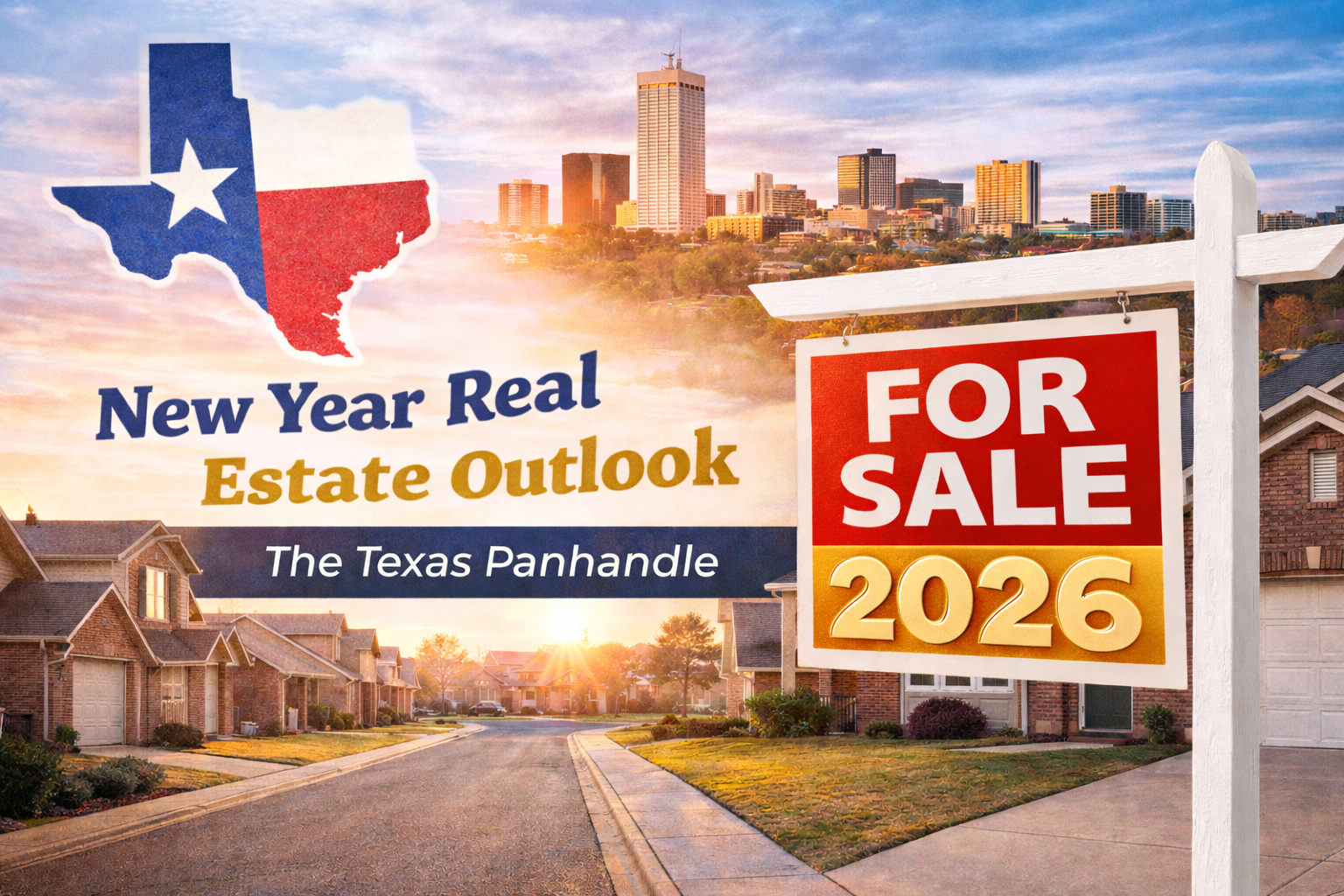 What the New Year in Real Estate Looks Like in the Texas Panhandle header image.