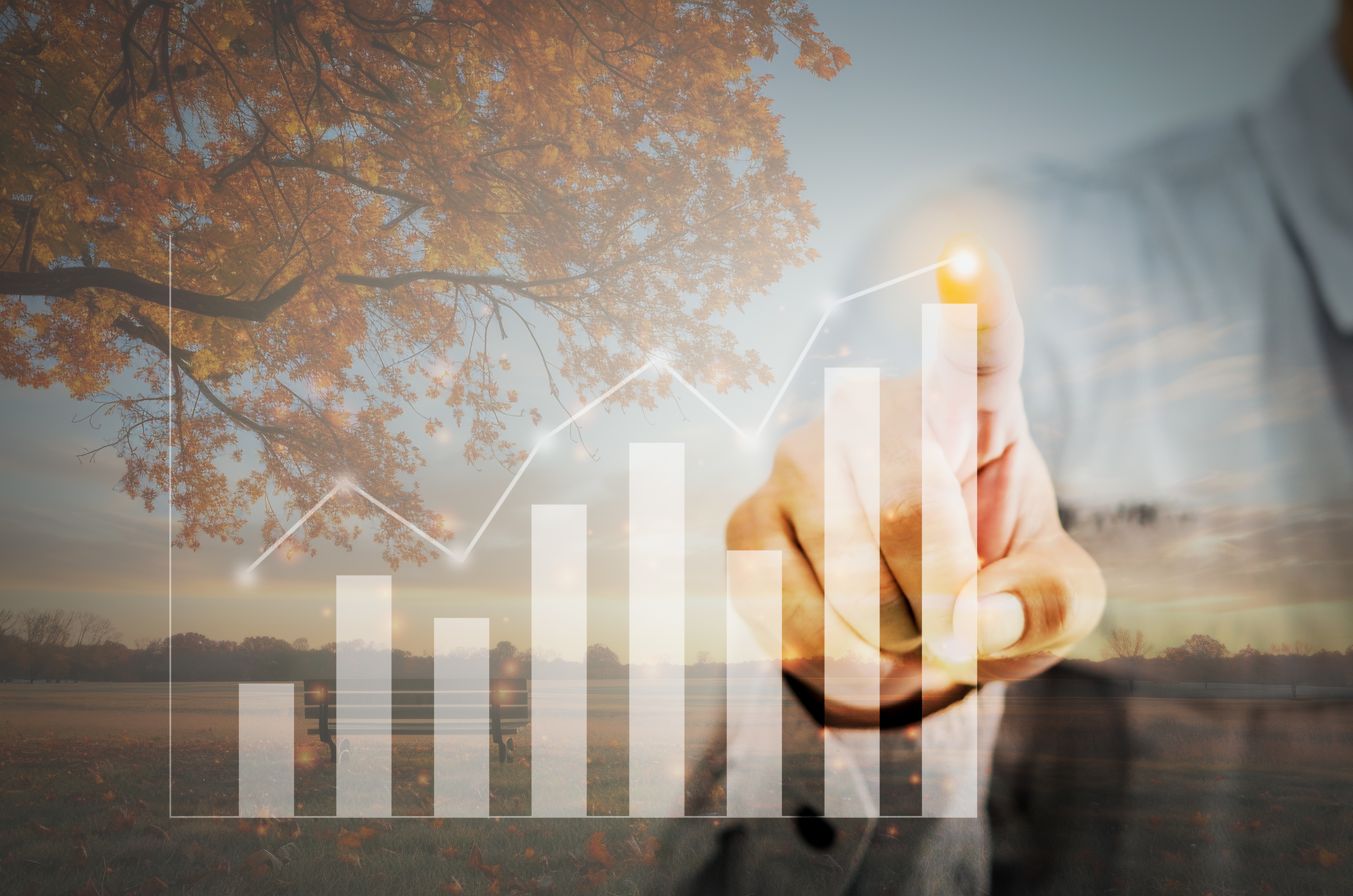 Chart showing Amarillo housing inventory and average DOM for October 2025