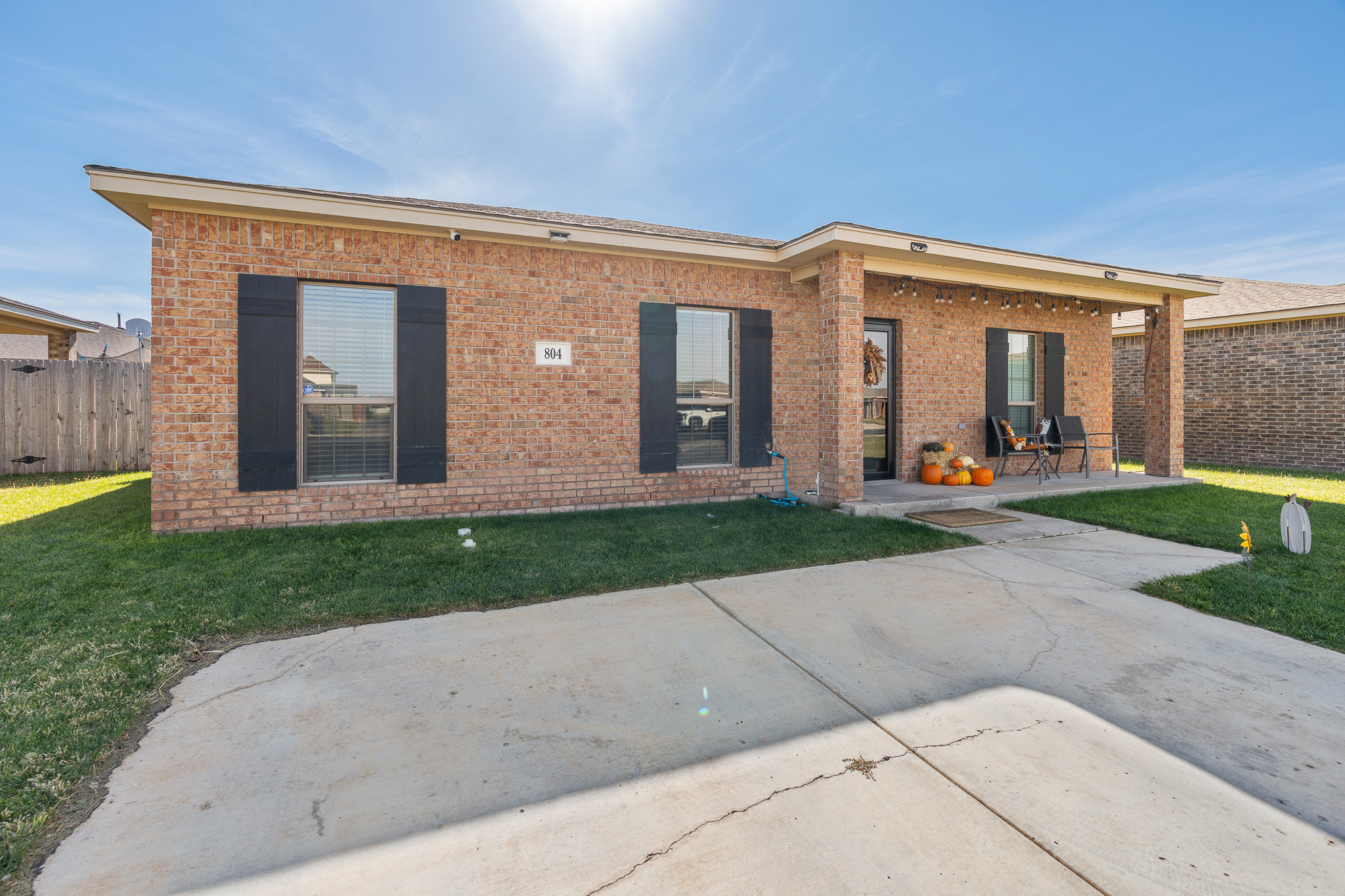 Front view of 804 Lochridge St Amarillo TX home for sale by Green Door Group