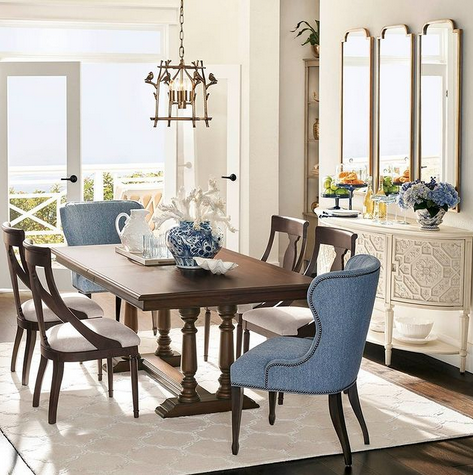 Country Chic: 5 Elevated Yet Simple Ways To Bring Laid-Back Charm Into the Dining Room header image.