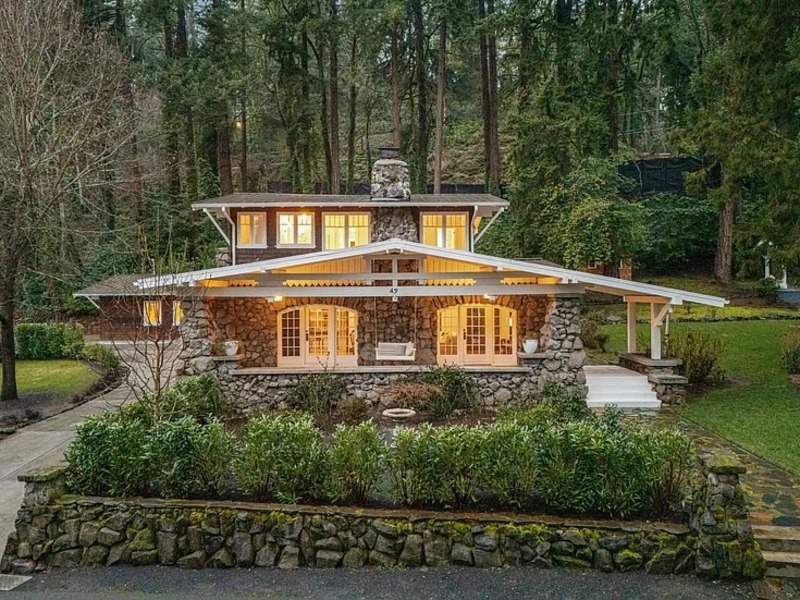 Saved from demolition, fairytale Lake Oswego home sells for $1.47M header image.