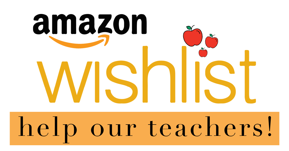 PISD teachers Amazon Wish lists header image.