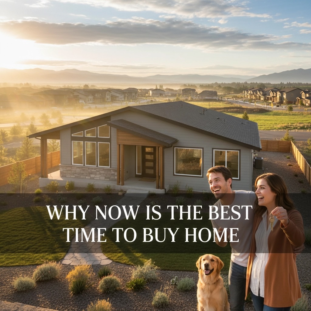 Why Is Now The Best Time to Buy A Home header image.