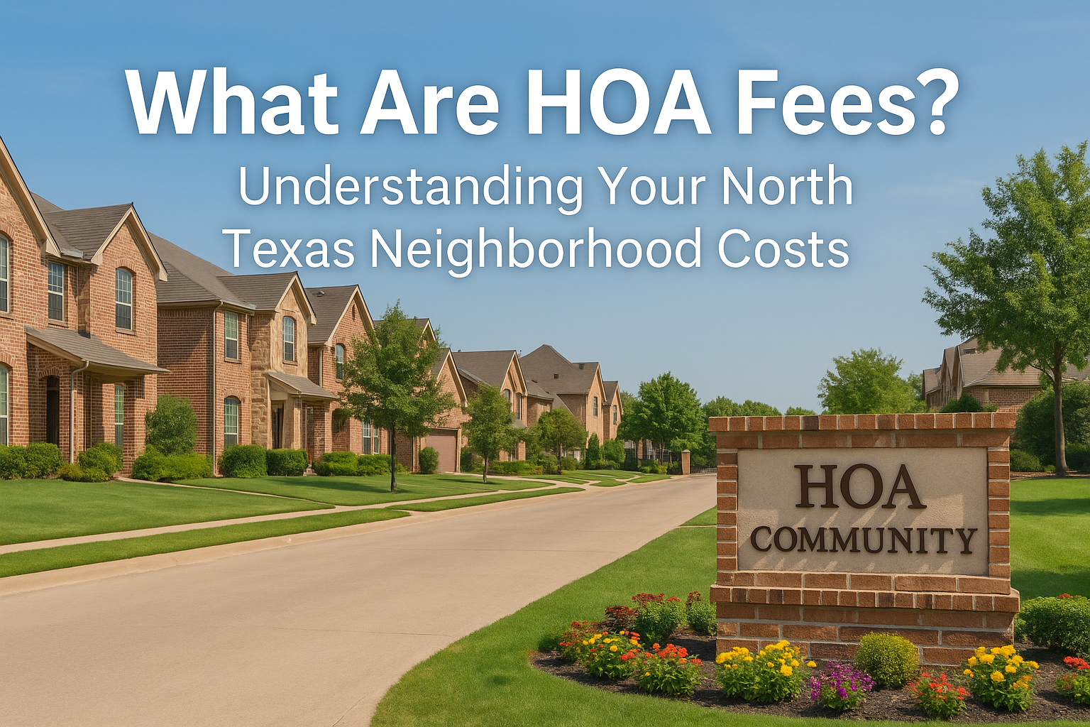 What are HOA Fees?