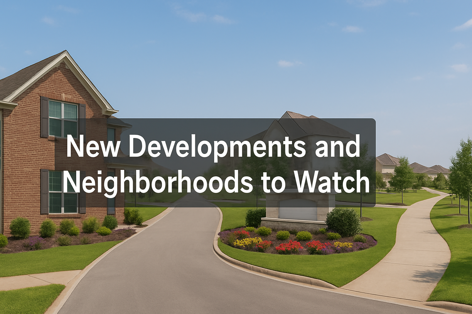 New Developments and Neighborhoods to Watch in North Texas header image.