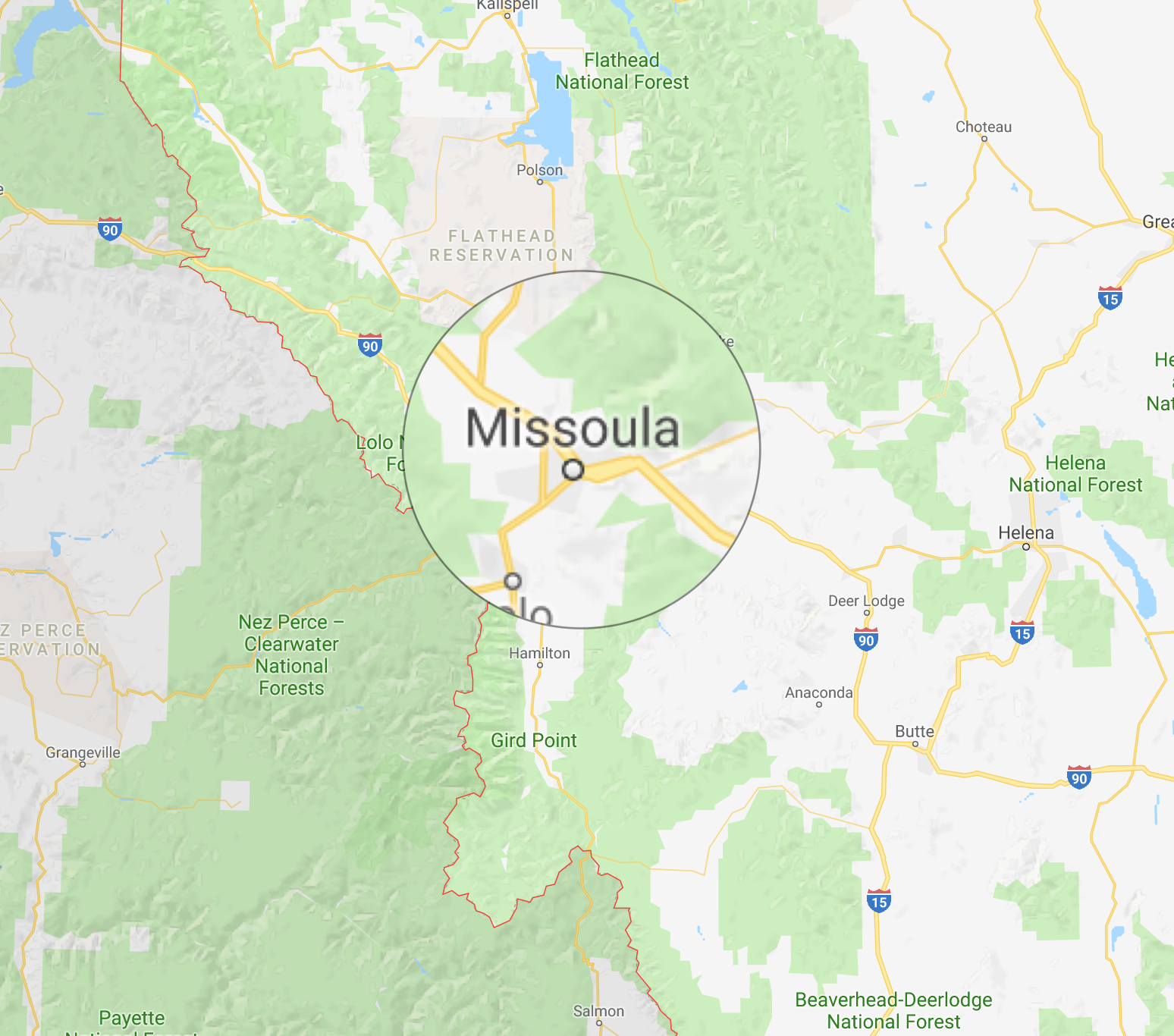 Missoula County Market Trends header image.