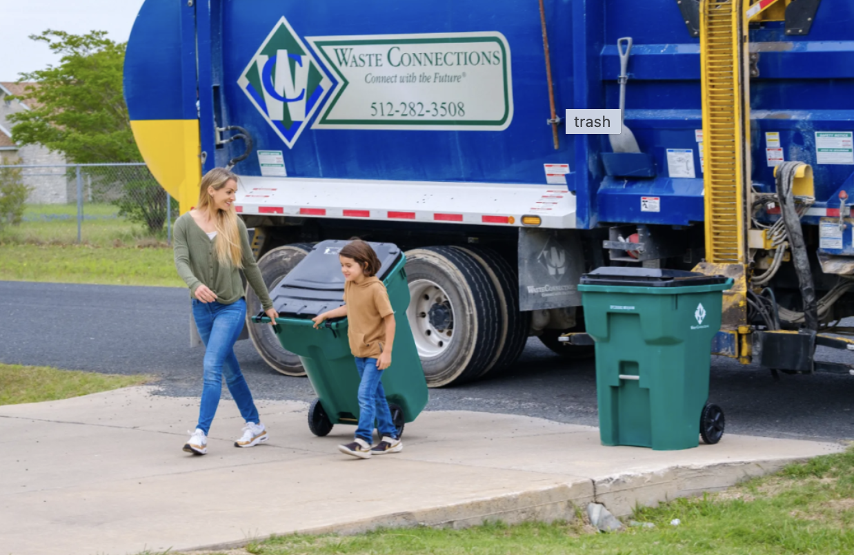 Northlake Adds Bulk Trash Pickup header image.