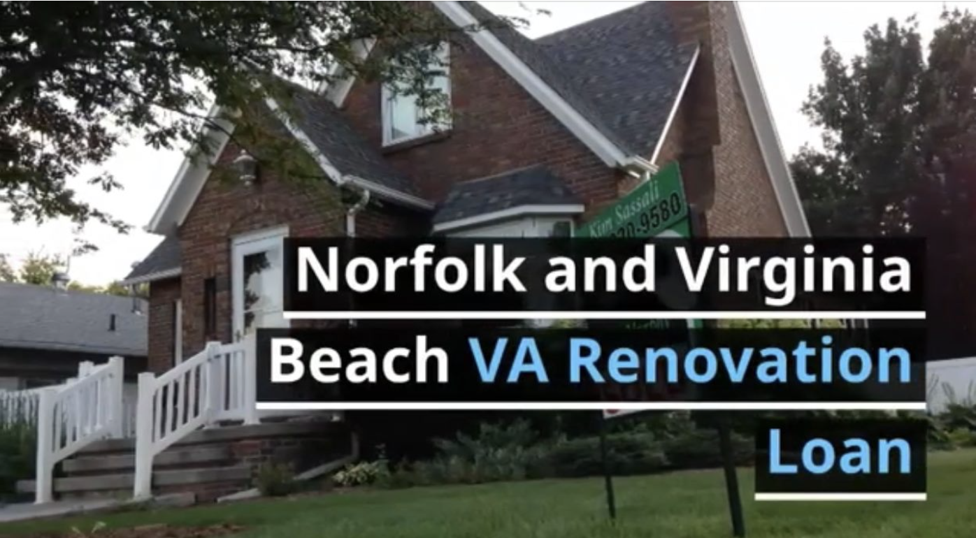 🏡 Yes, You Can Use a VA Loan to Renovate a Home 💥 Norfolk, Virginia Beach header image.