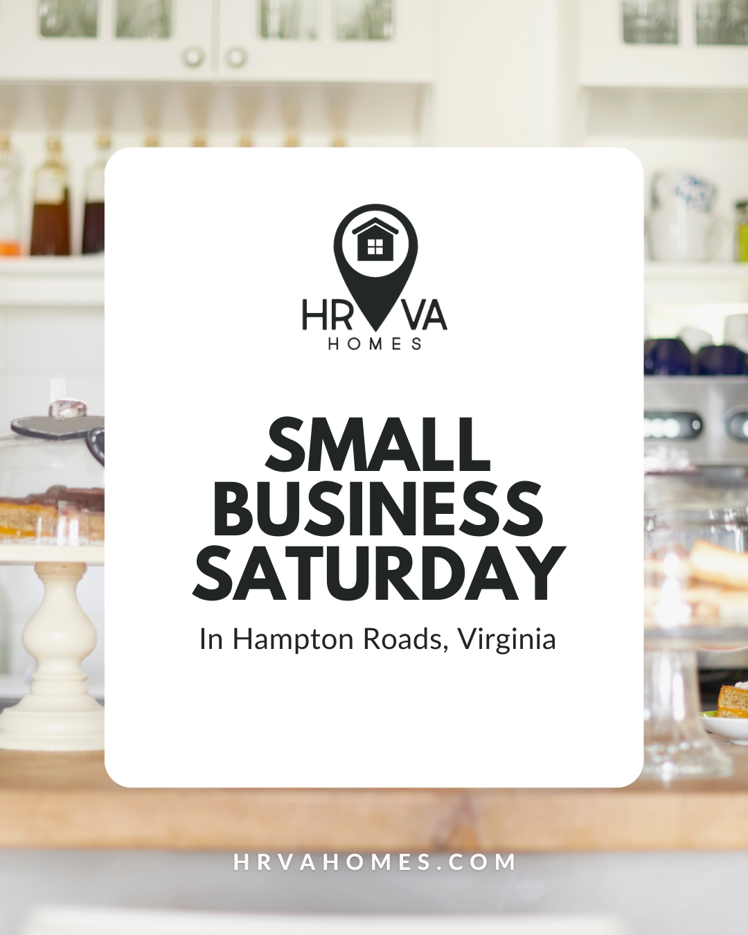 Small Business Saturday in HRVA - 2022 header image.