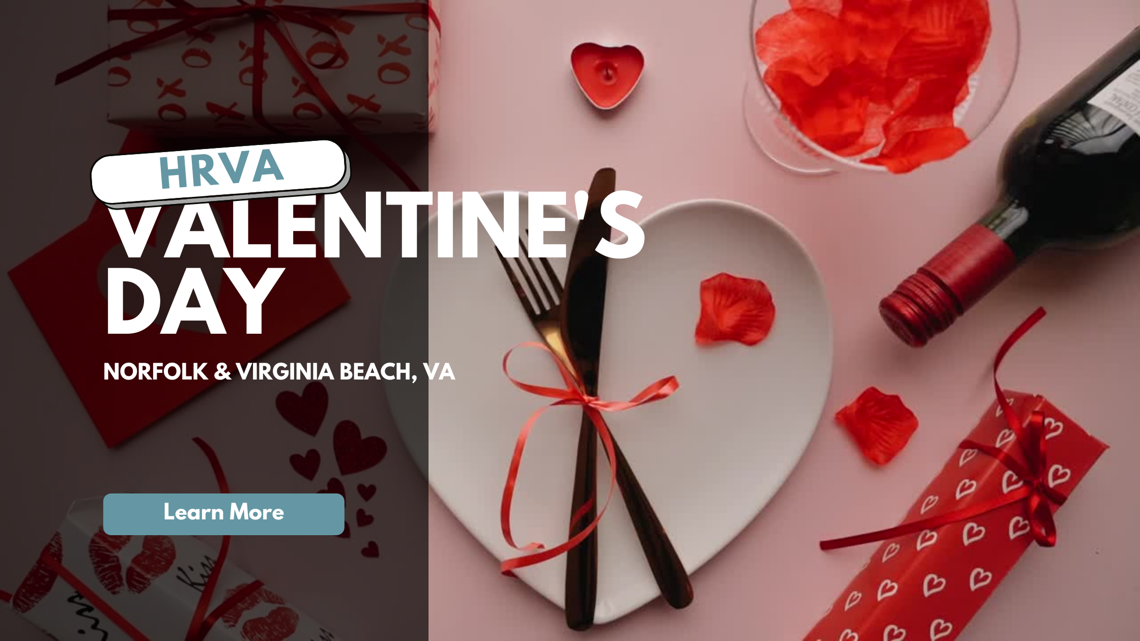 The Best Hampton Roads February/Valentines Events header image.