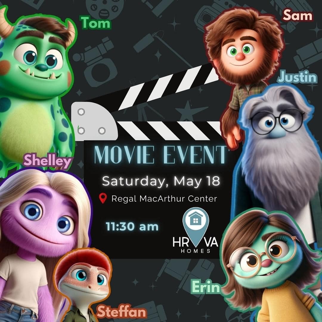 HRVA Homes VIP Movie Screening of IF header image.
