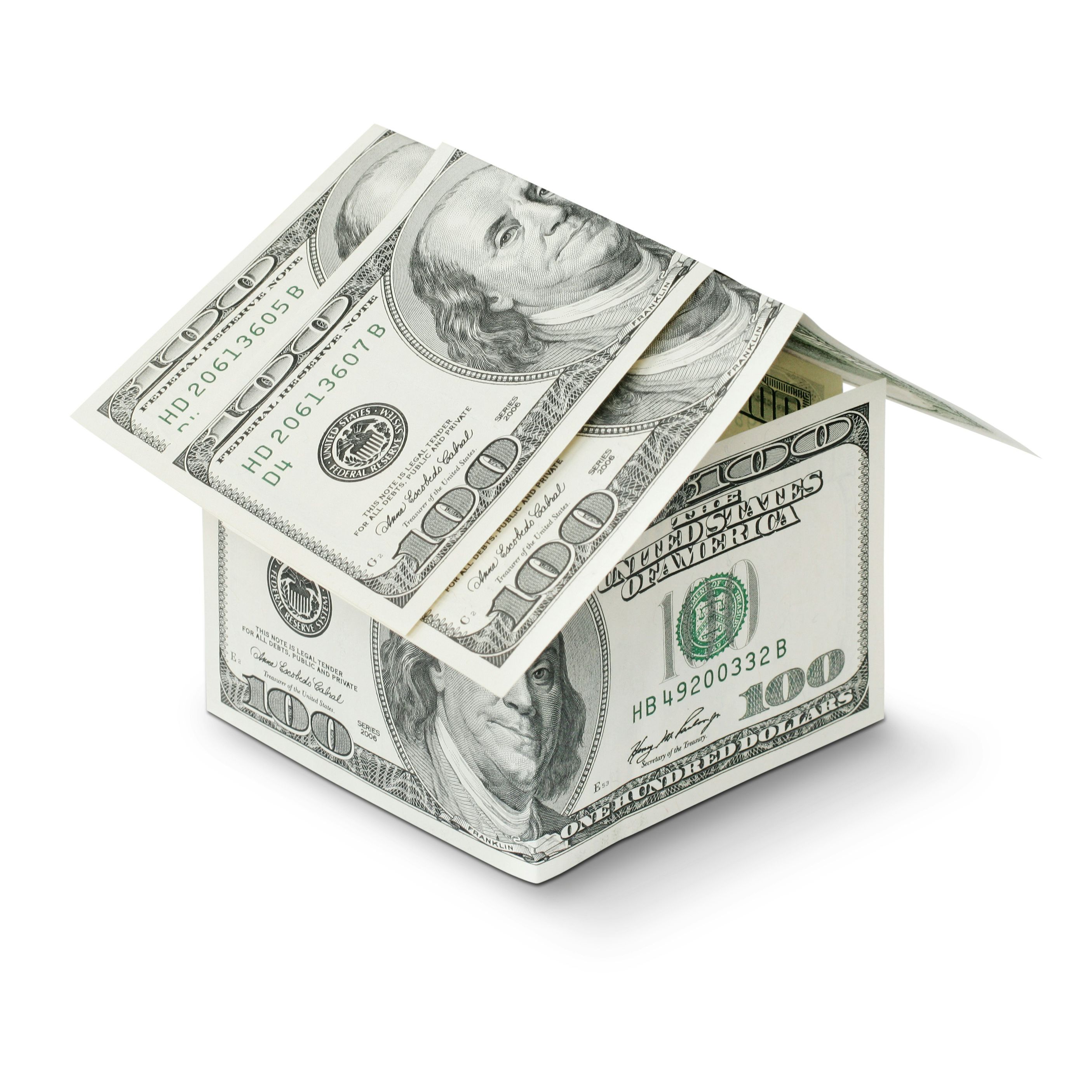 A house made of money.