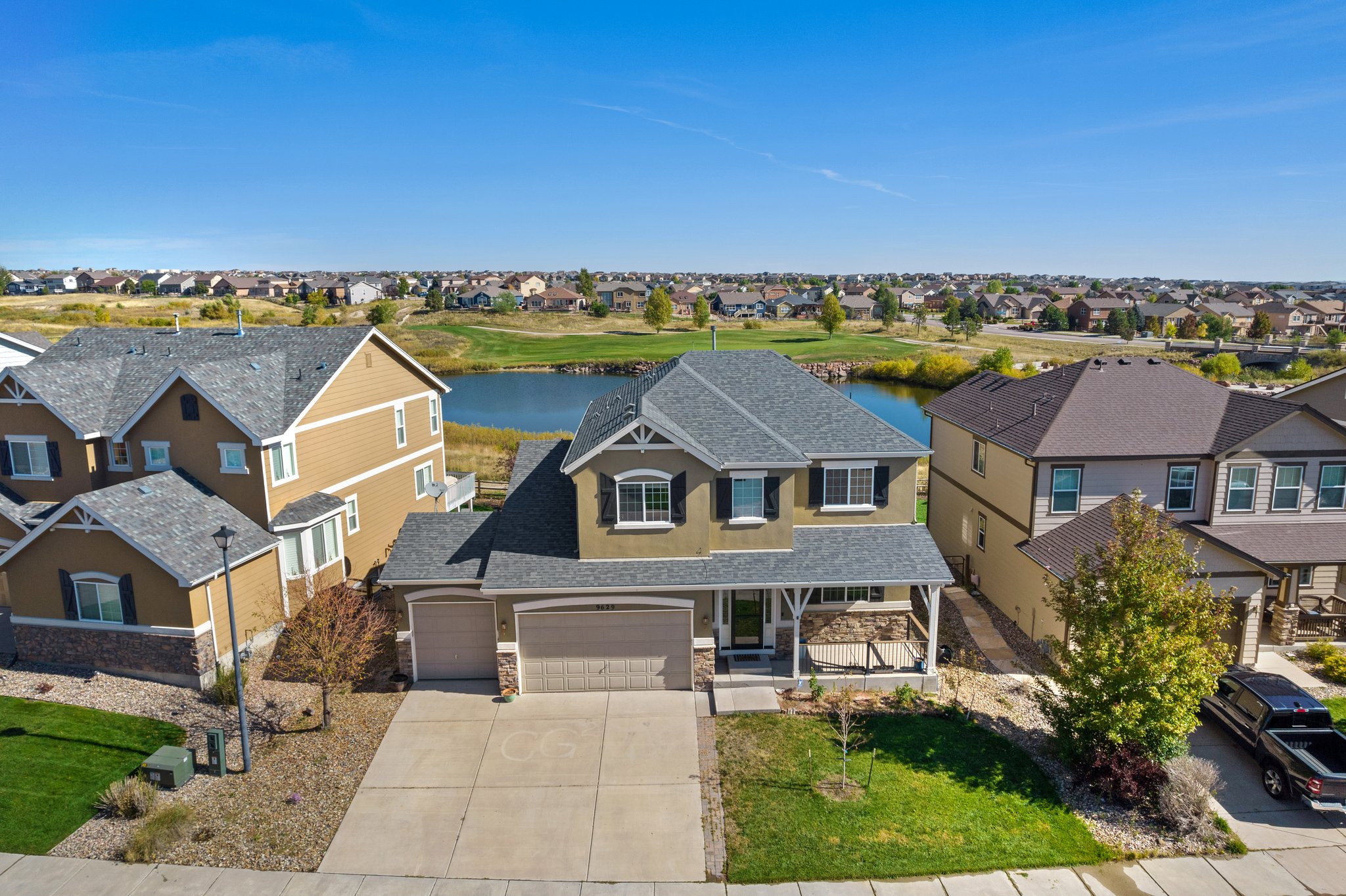 Golf Course Views! Home in Peyton, CO header image.