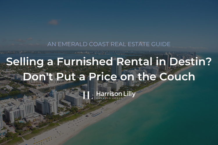 Vacation rental booking calendar and keys on a kitchen counter in a Destin condo