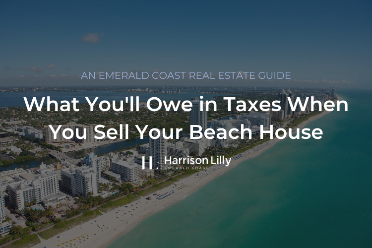 Capital Gains When You Sell a Florida Beach House header image.