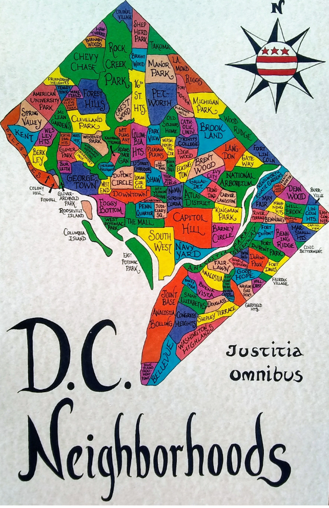 DC Legal Subdivision Map