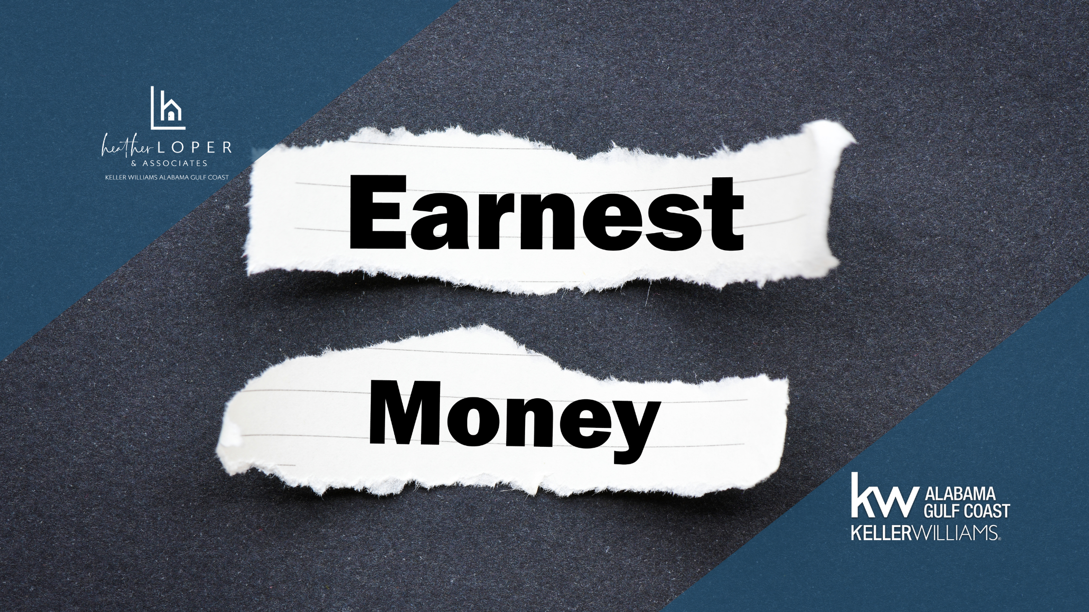 Earnest Money Explained header image.