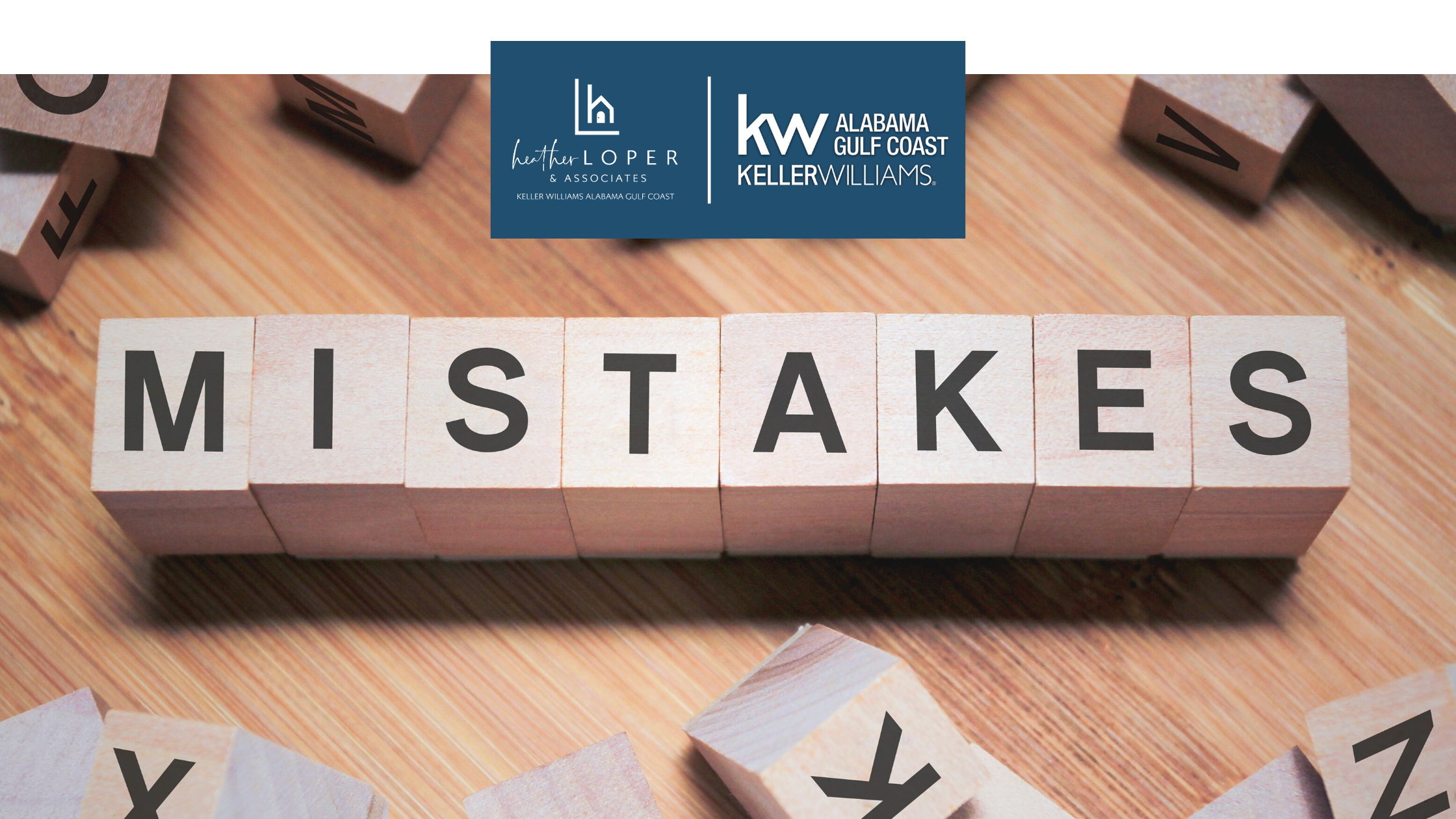 First-Time Homebuyer Mistakes header image.