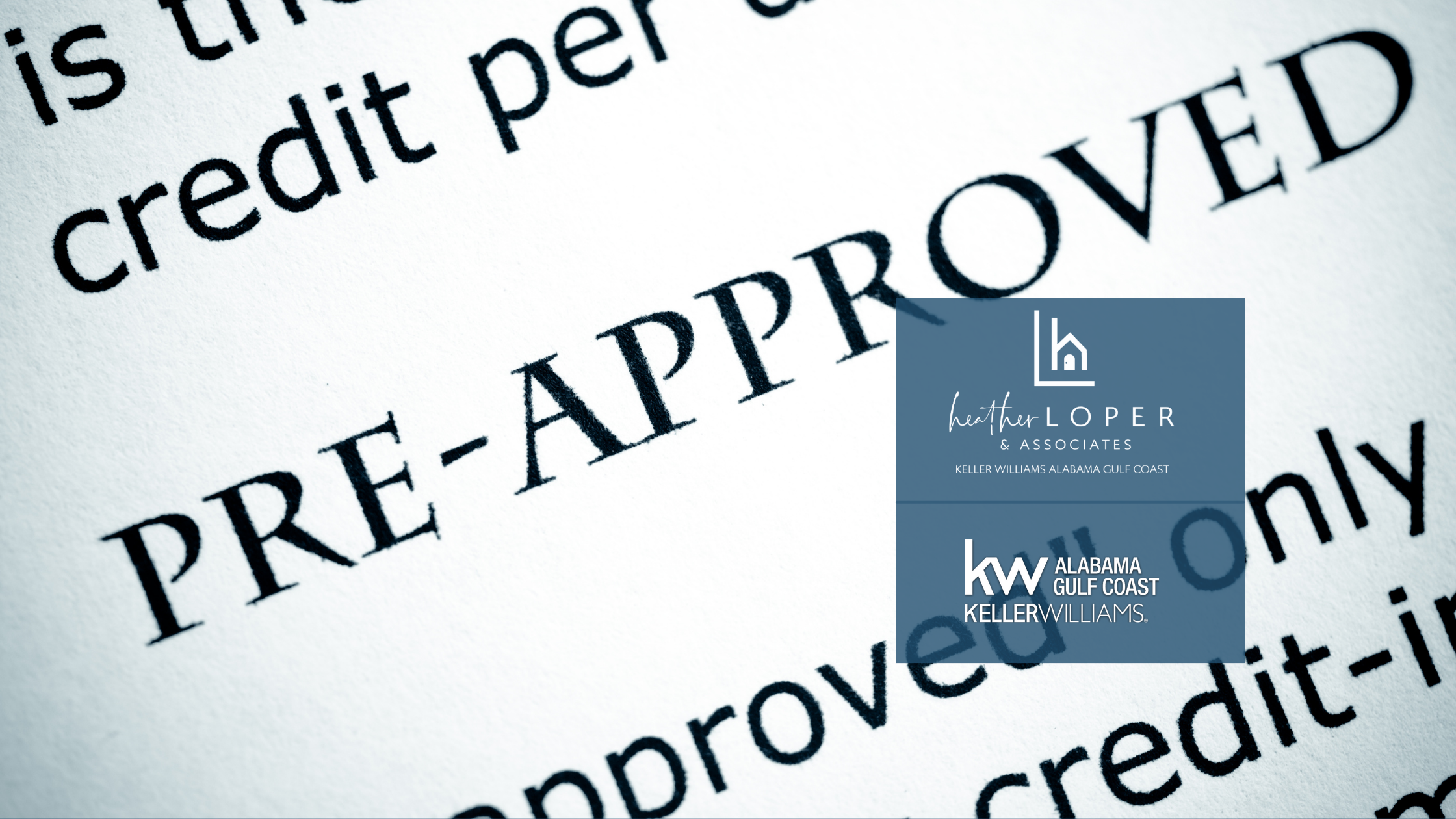How Mortgage Pre-Approval Works header image.