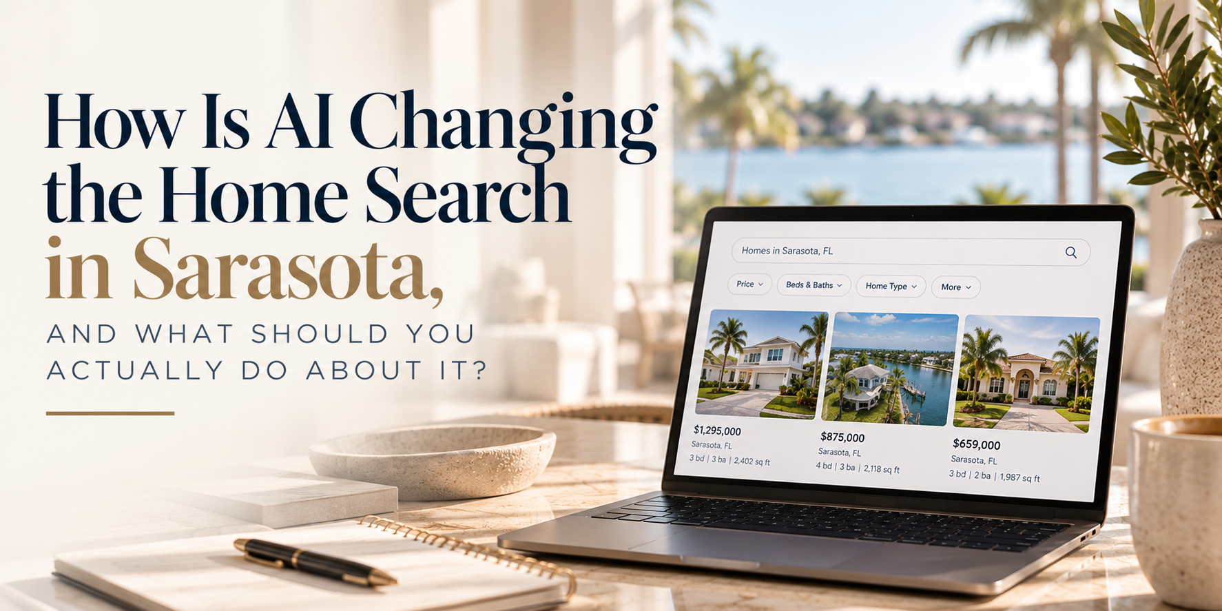 AI home search in Sarasota Florida