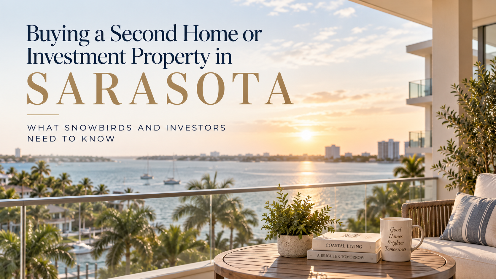 Second home in Sarasota Florida for snowbirds and investors
