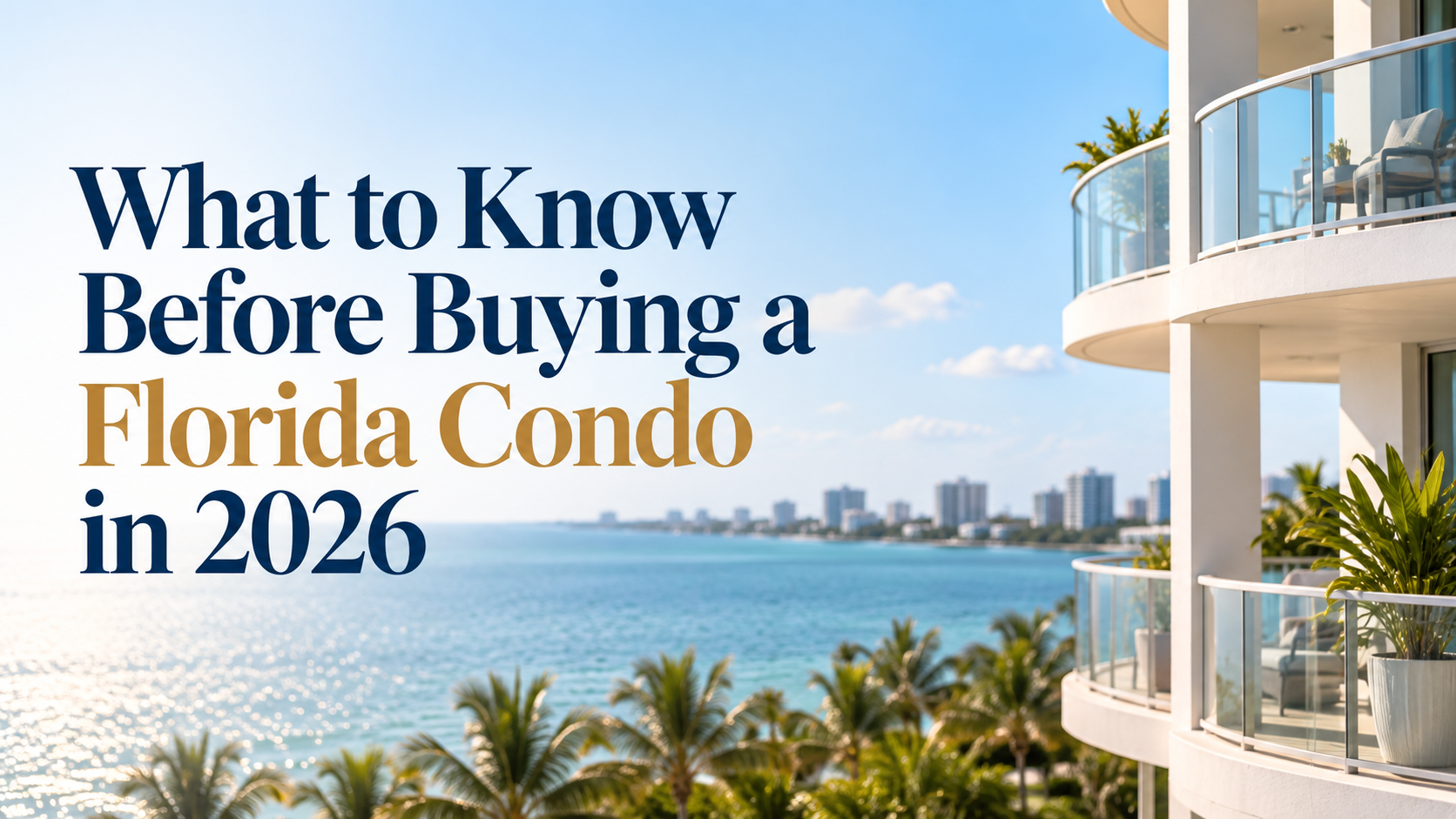What to Know Before Buying a Florida Condo in 2026: Milestone Inspections and Reserves Explained header image.