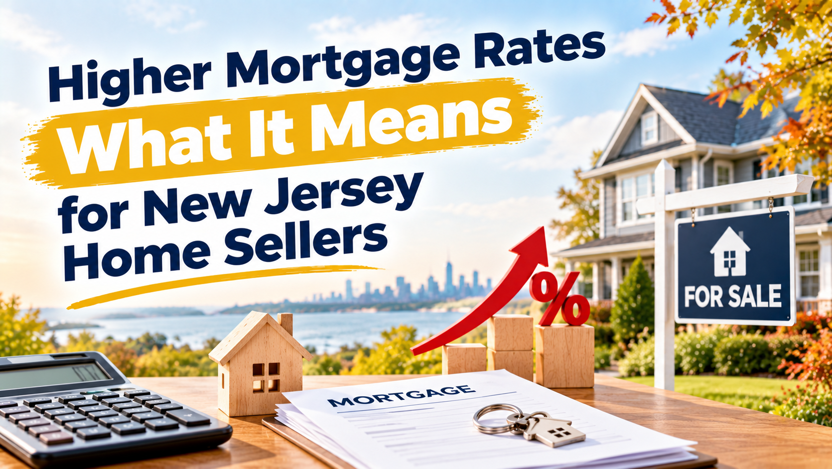 What Higher Mortgage Rates Mean for New Jersey Home Sellers header image.