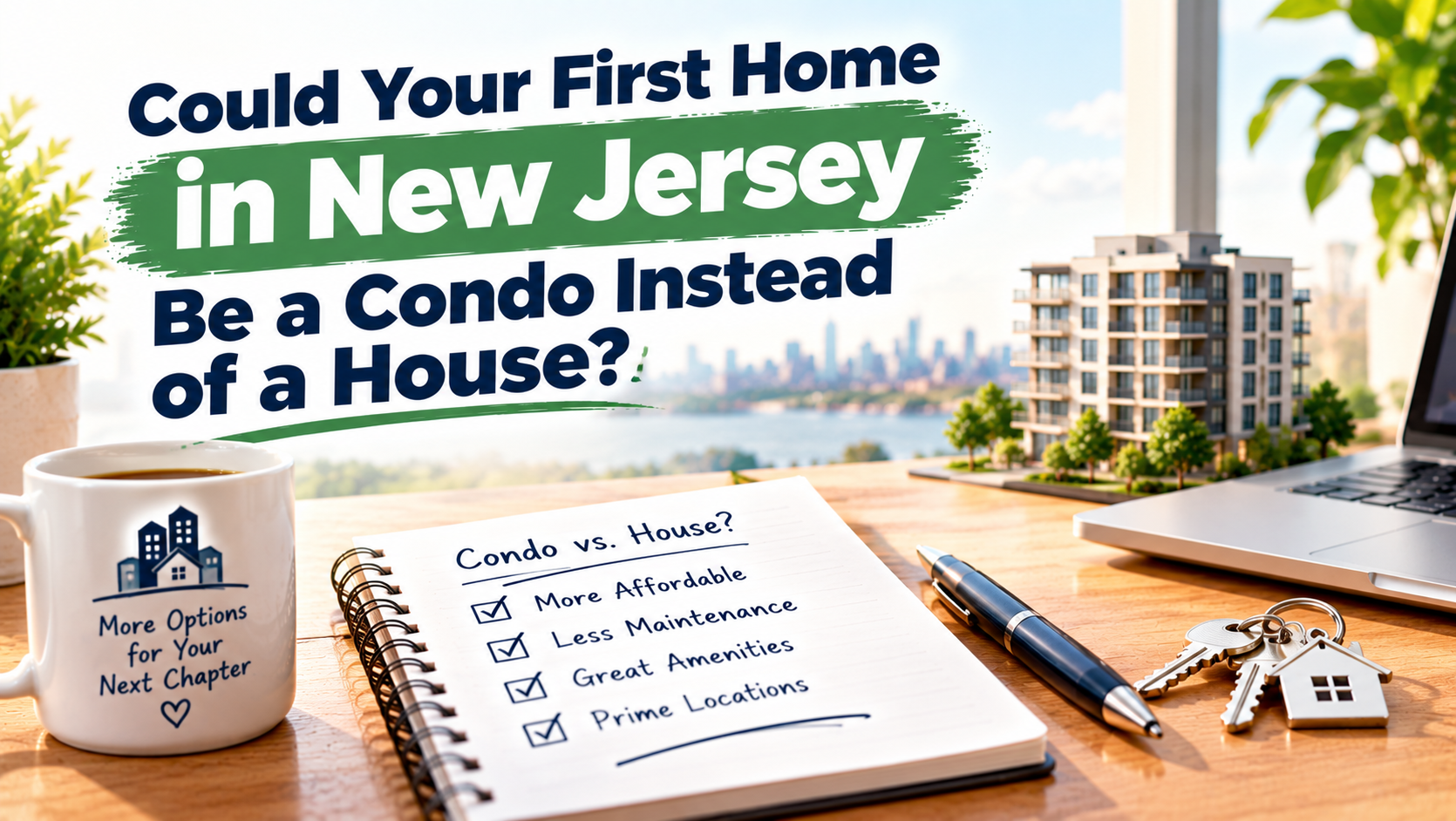 Could Your First Home in New Jersey Be a Condo Instead of a House? header image.