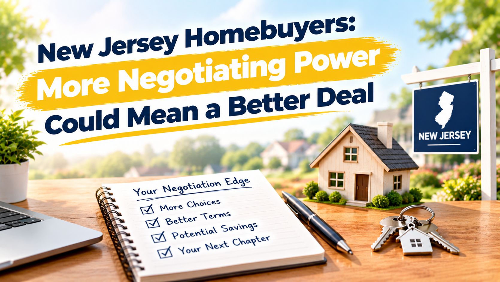 New Jersey Homebuyers: More Negotiating Power Could Mean a Better Deal header image.