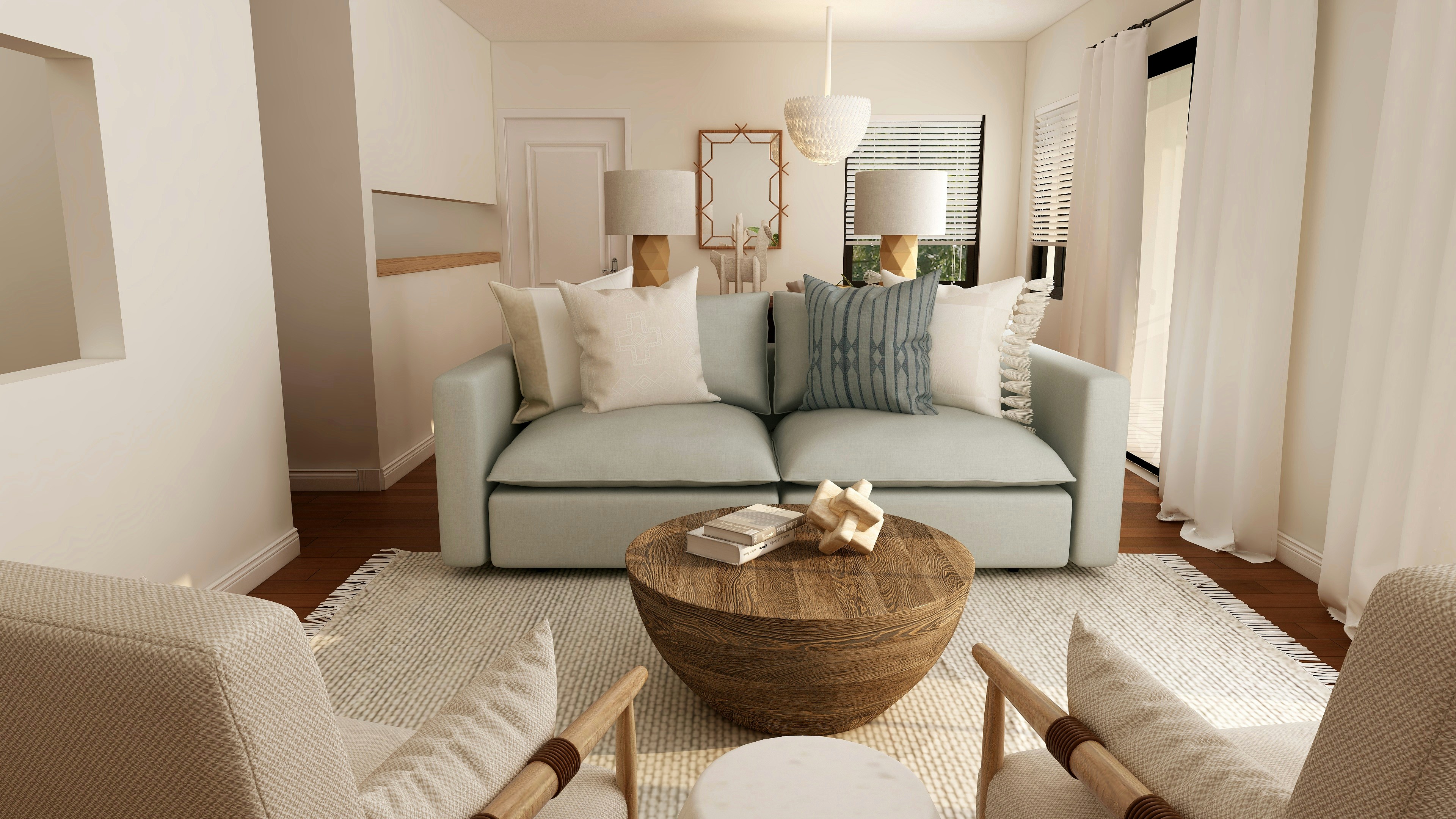 Light and Bright Living Room