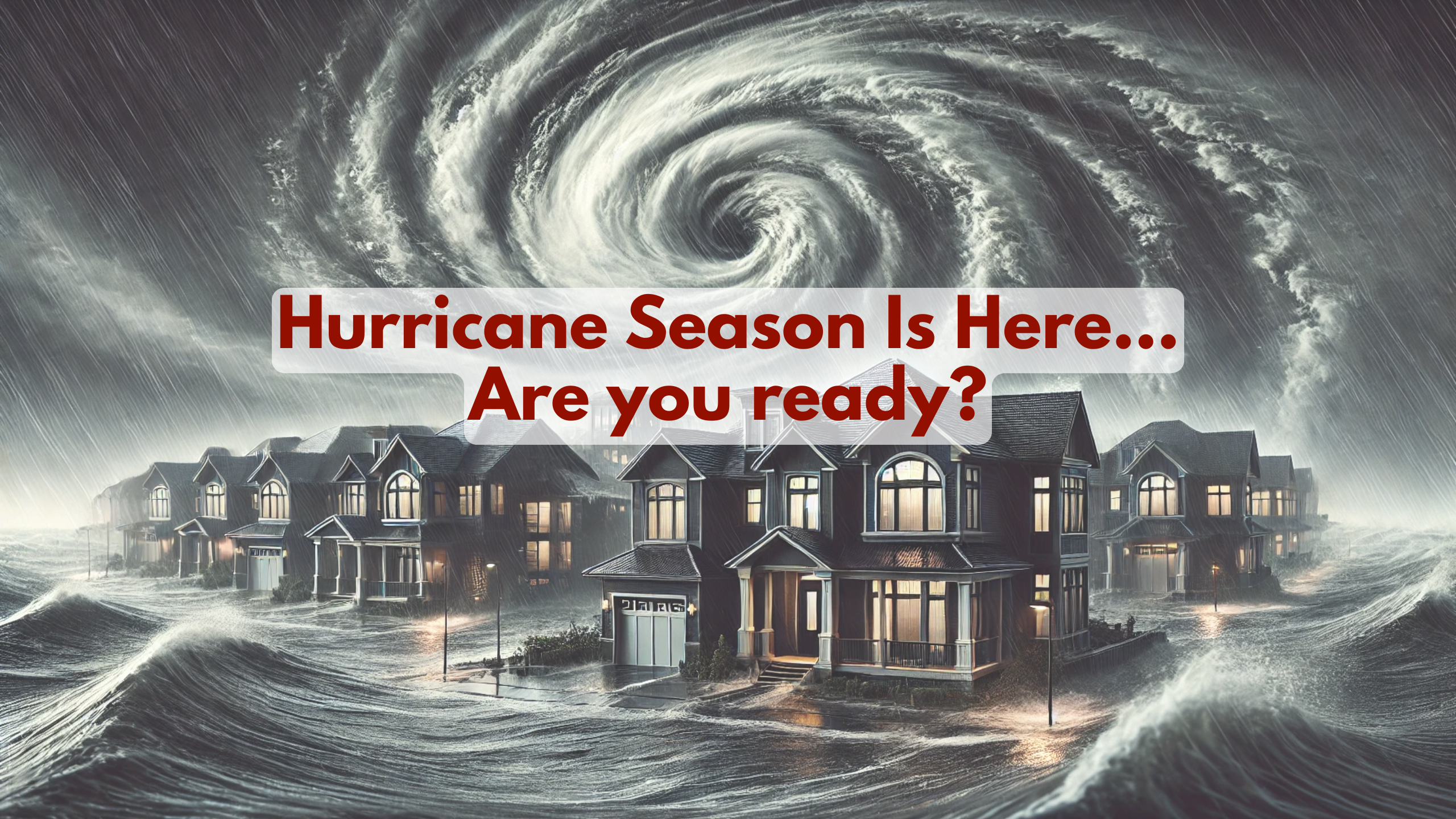 Hurricane Season Is Here header image.