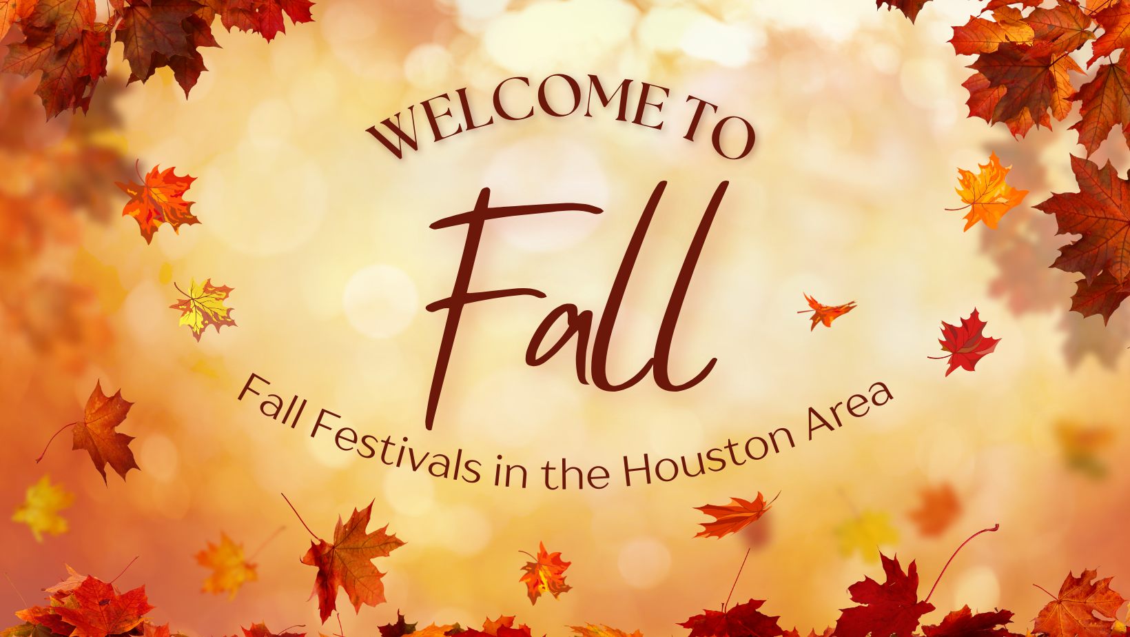 Discover the Magic of Fall Festivals in Houston header image.
