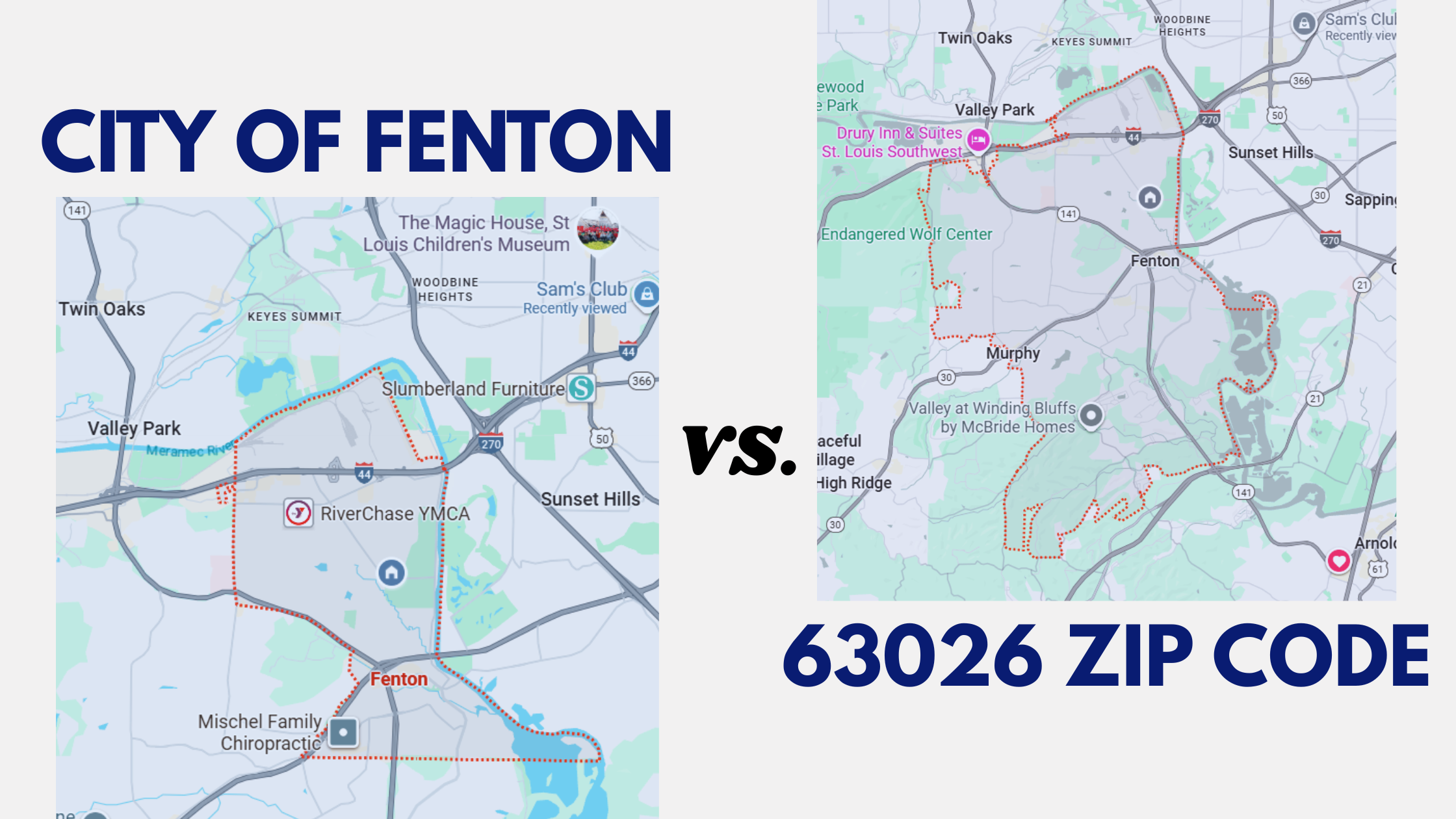 Living in Fenton, MO: The Truth About City Limits vs. ZIP Code header image.