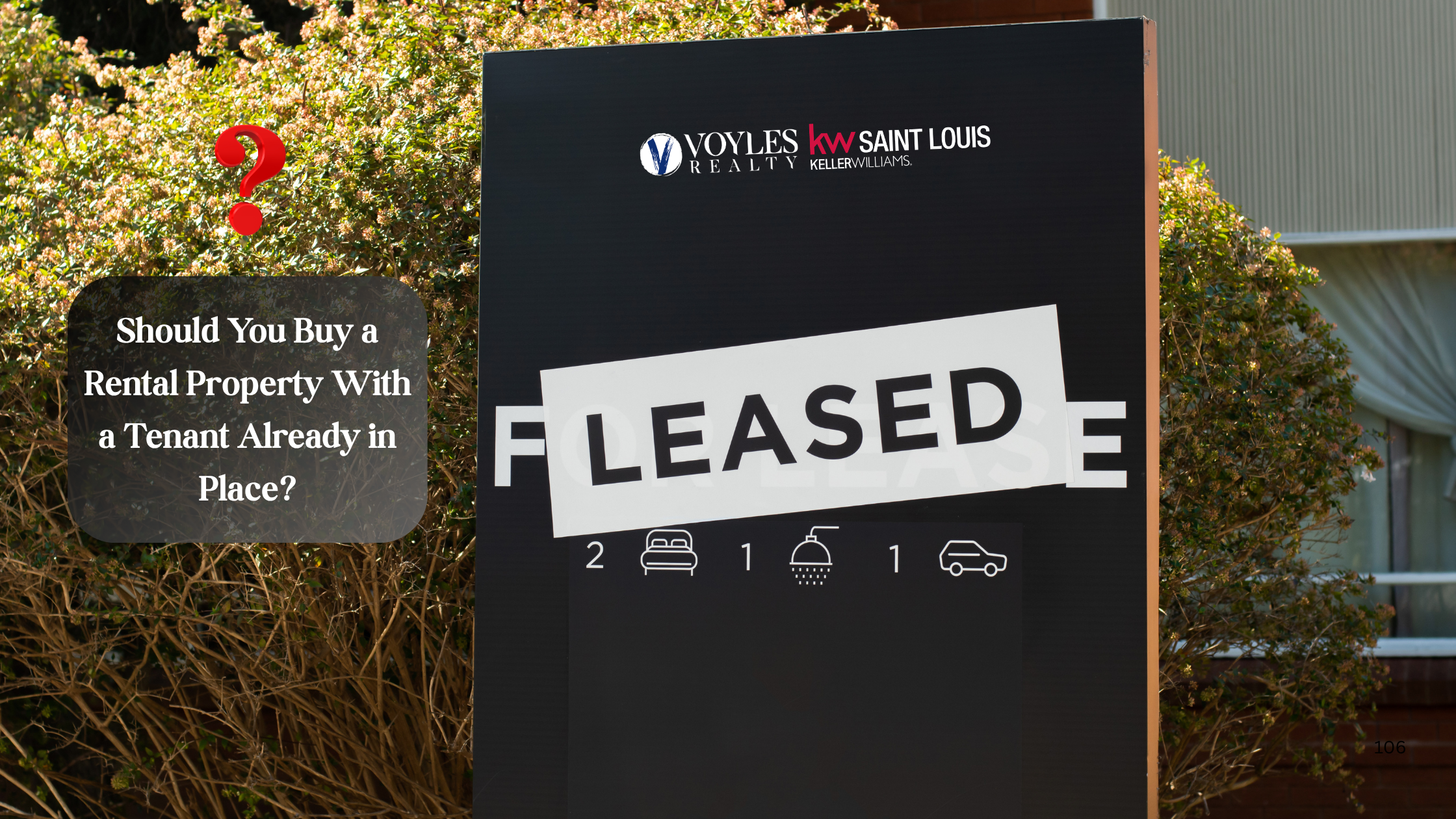 Should You Buy a Rental Property With a Tenant Already in Place? header image.