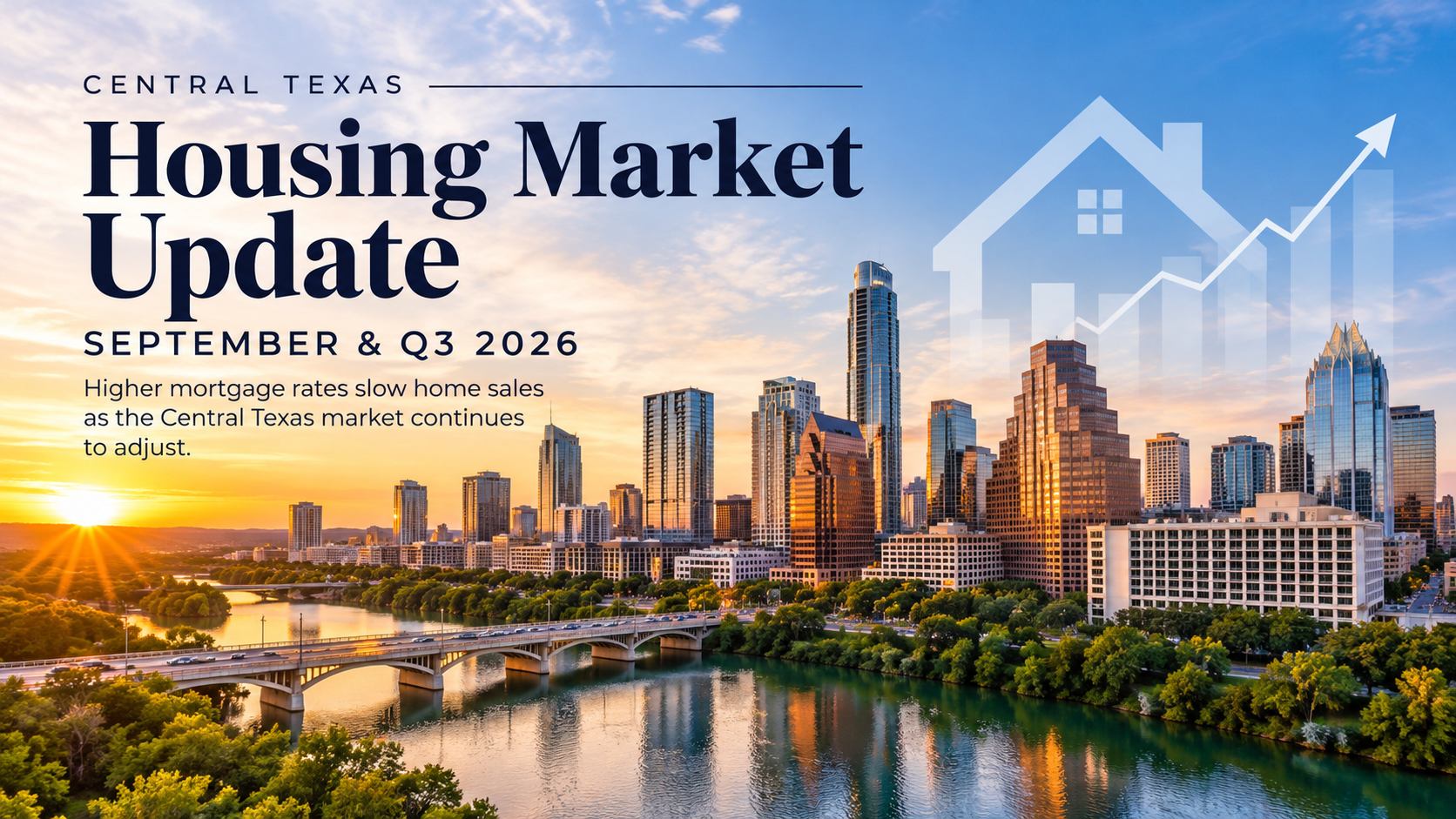 Central Texas Housing Market Update: Higher Mortgage Rates Slow September Home Sales header image.