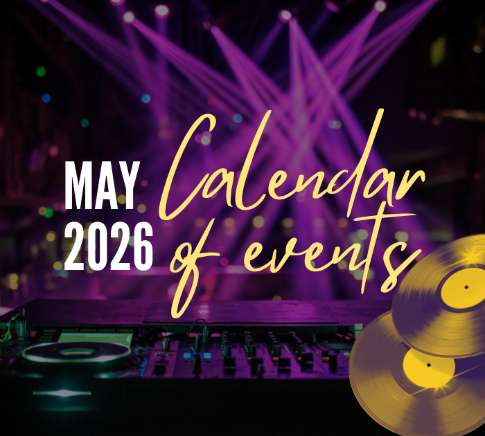 Central Texas Events Calendar – May 2026 header image.
