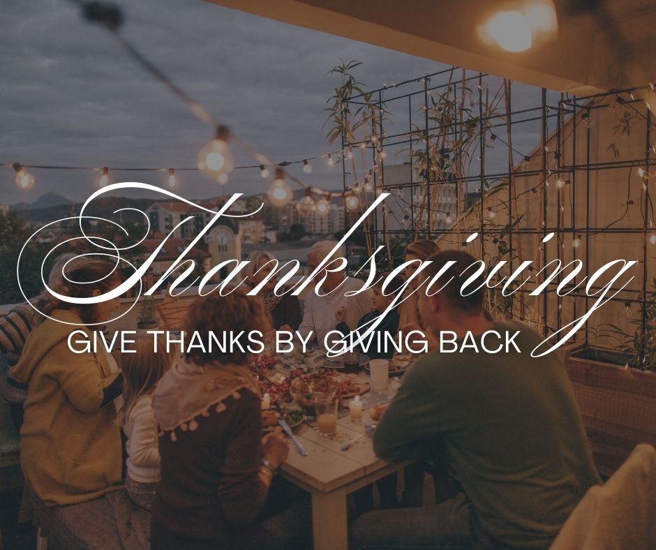 The Texas Spirit: Give Thanks by Giving Back header image.