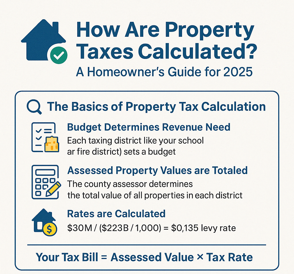 🏡 How Are Property Taxes Calculated? A Homeowner’s Guide for 2025 header image.