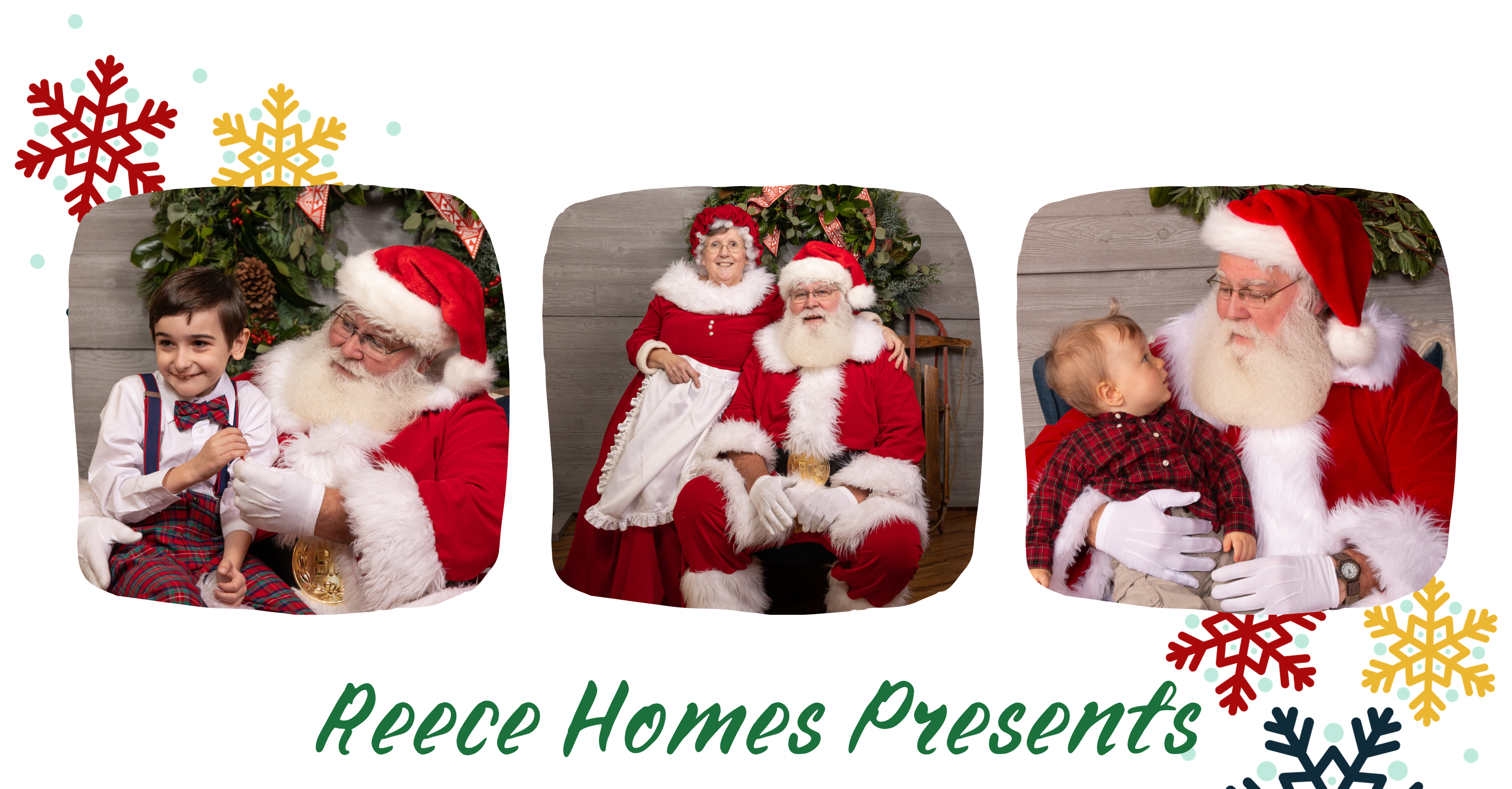 Reece Homes Santa Photos! header image.