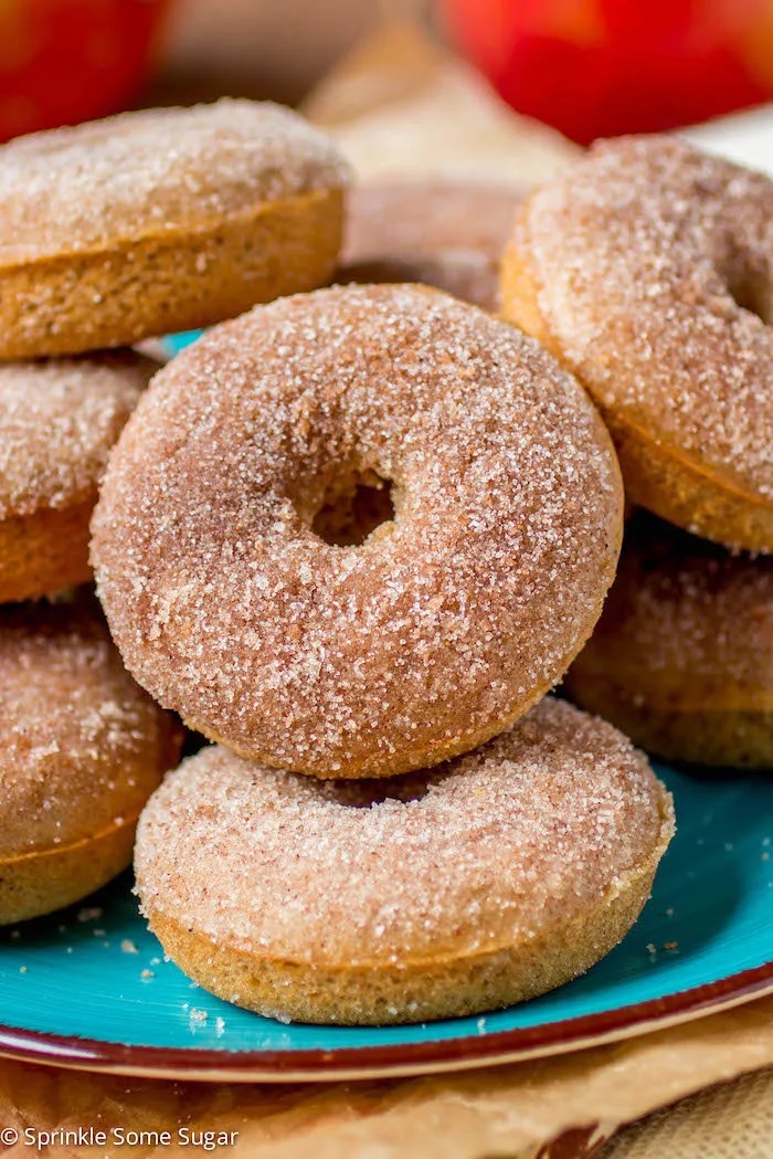 Baked Apple Cider Donuts header image.