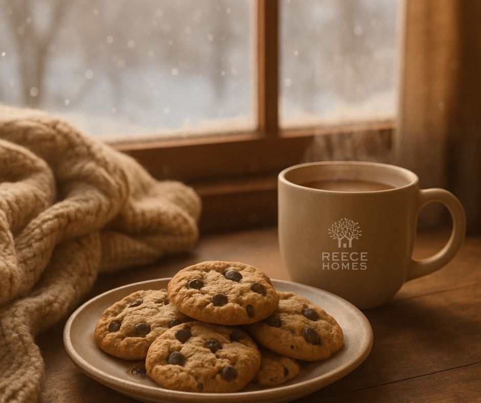 Bake The Famous Reece Homes Chocolate Chip Cookies! header image.