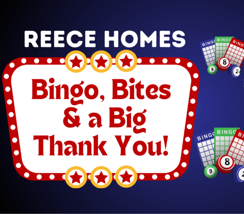 Reece Homes Bingo Client Event header image.