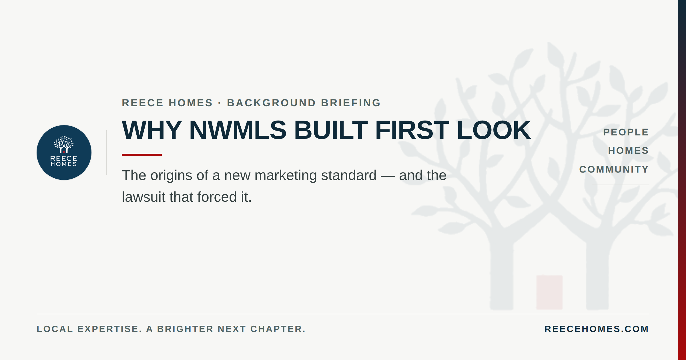 Why NWMLS Built First Look — And What It's Replacing header image.