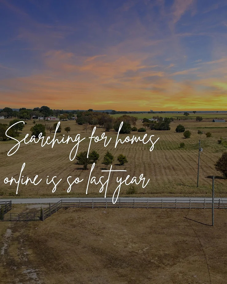 Searching for homes online? So last year. header image.