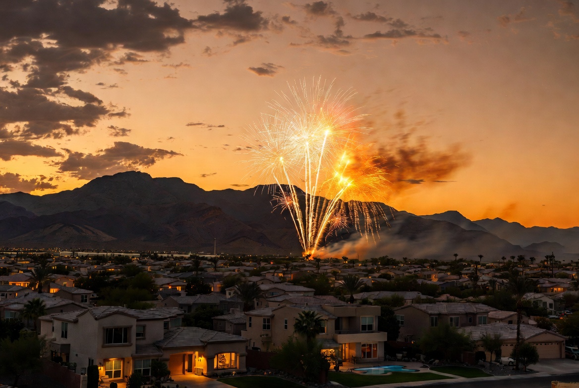 July in Las Vegas: Fireworks, Heat Waves, and We Love It header image.