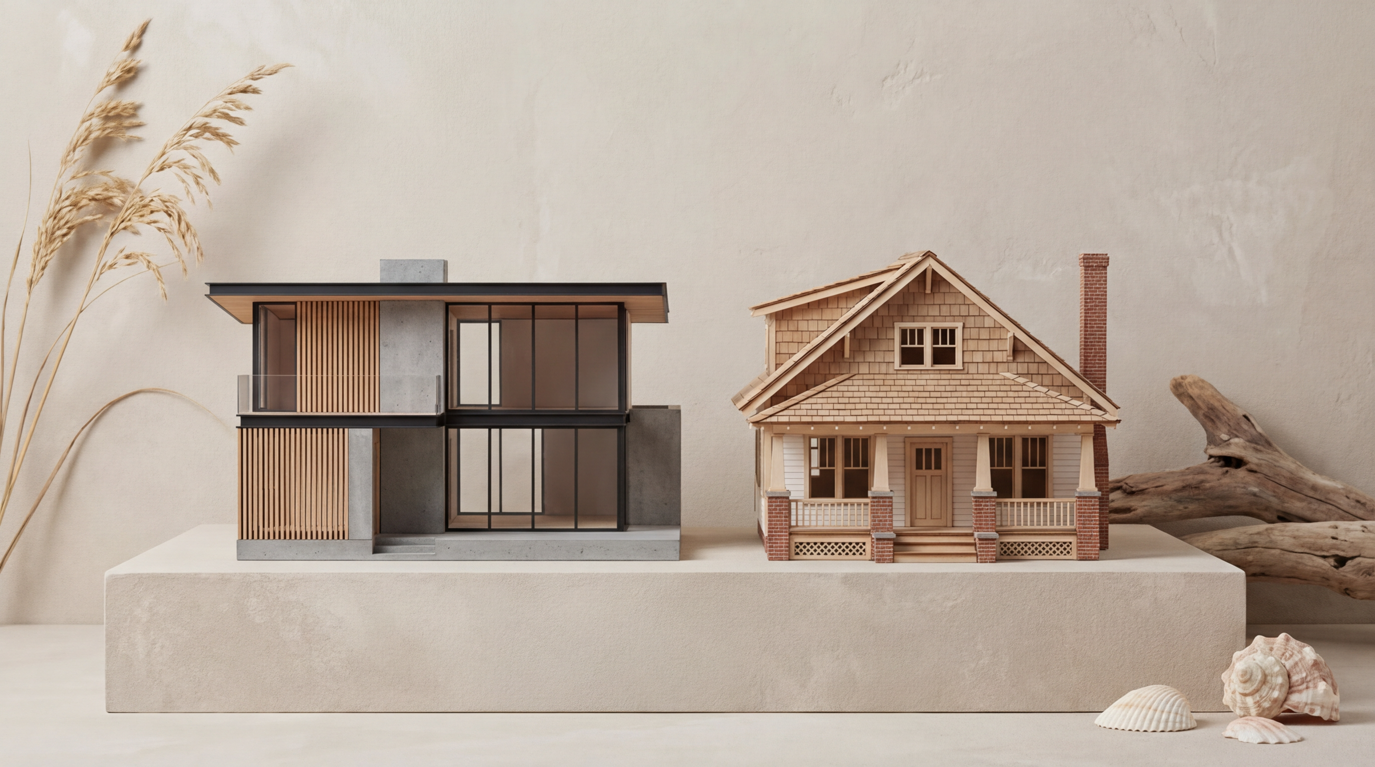 New construction vs resale comparison header image.