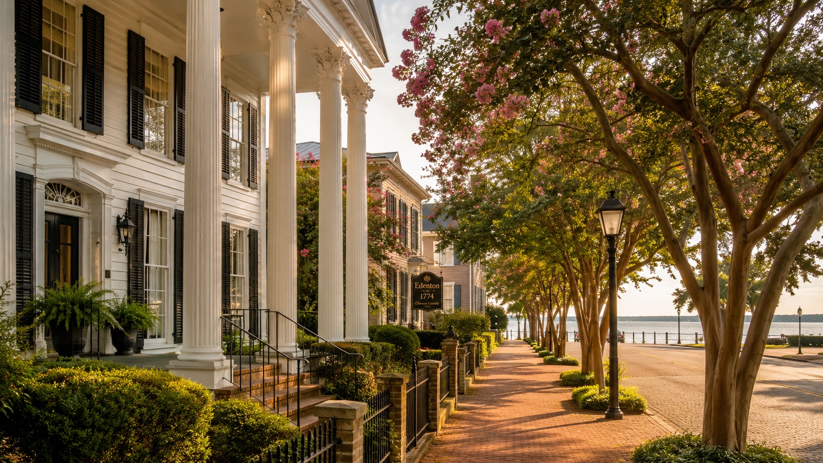 Living in Edenton, NC: The Small-Town Charm of Coastal NC header image.