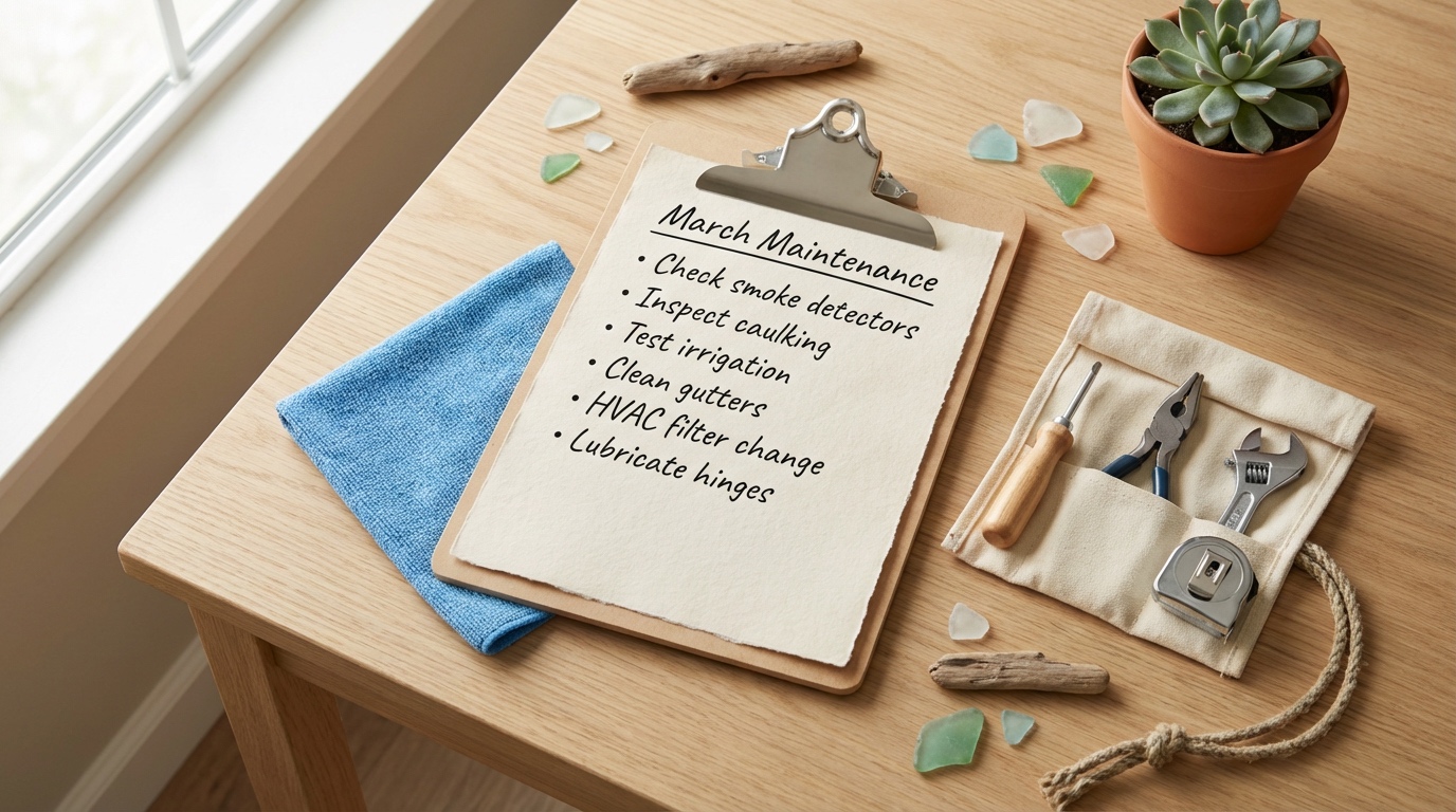 March coastal maintenance header image.