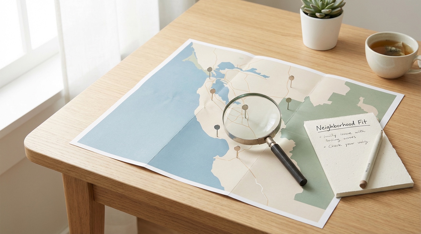 Choosing the right neighborhood header image.