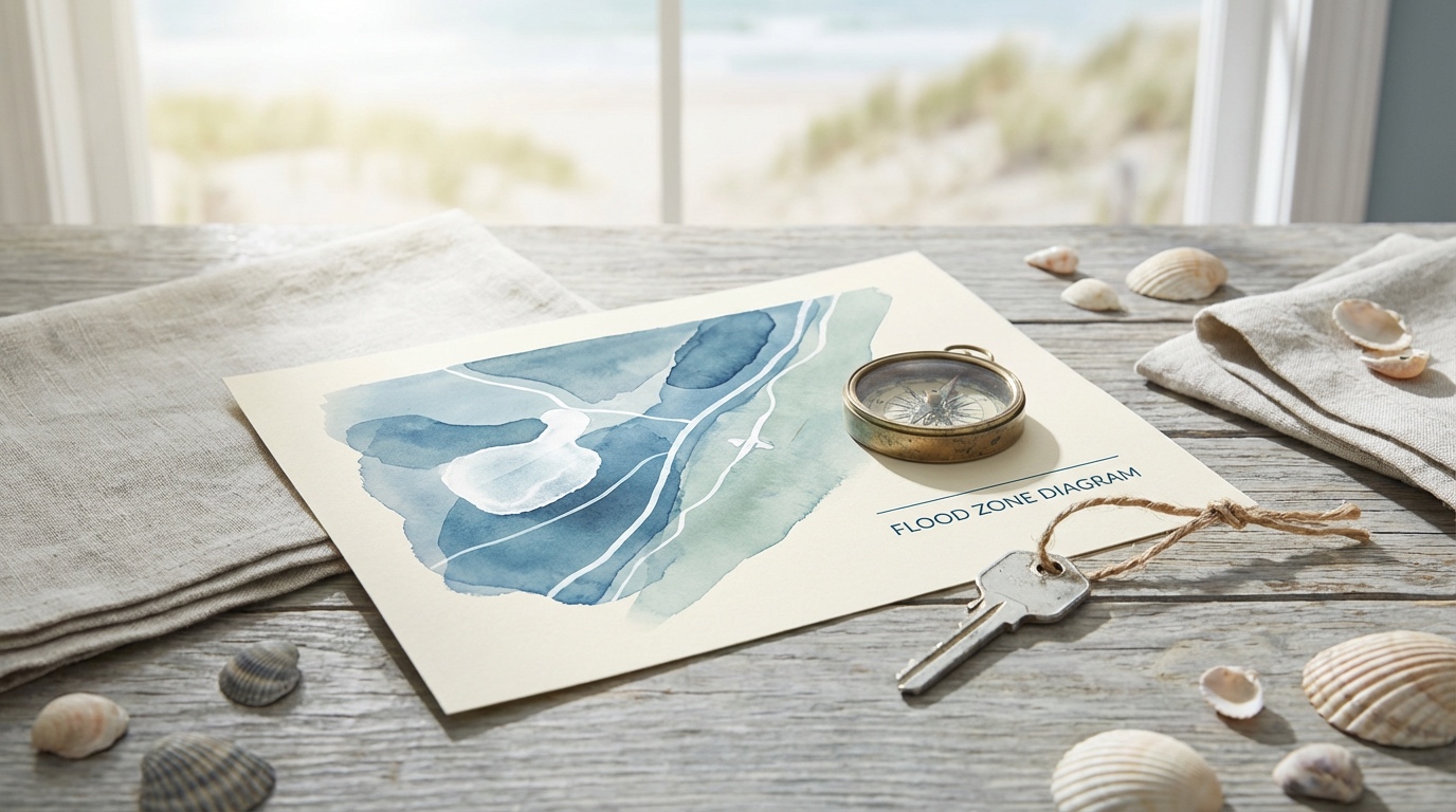 Insurance & flood zones header image.